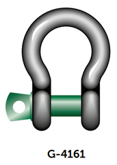 VAN BEEST GREEN PIN BOW TYPE, SAFETY PIN SHACKLE