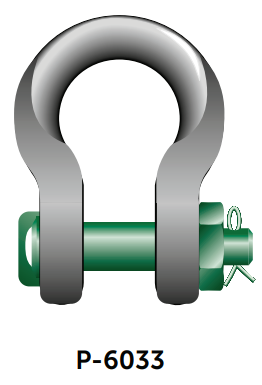 VAN BEEST GREEN PIN SLING SHACKLE