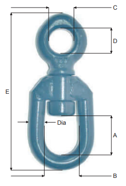 STEEL - FORGED - BLUE PAINTED