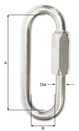 QUICK LINK - STAINLESS STEEL