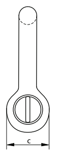 VAN BEEST GREEN PIN BOW TYPE, SAFETY PIN SHACKLE