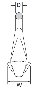 WIRECO GRADE 100 G100 EYE GRAB HOOK